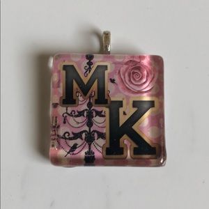 Mary Kay acrylic pendant